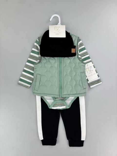 Dashing 4 pcs winter dress