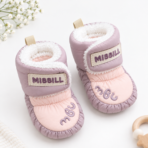 Cute furry shoes