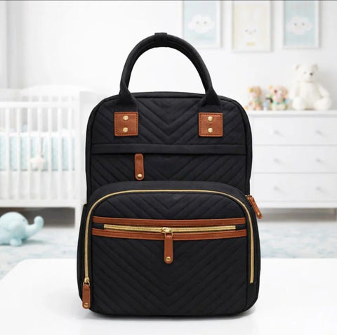 Fashion-waterproof-bagpack-black