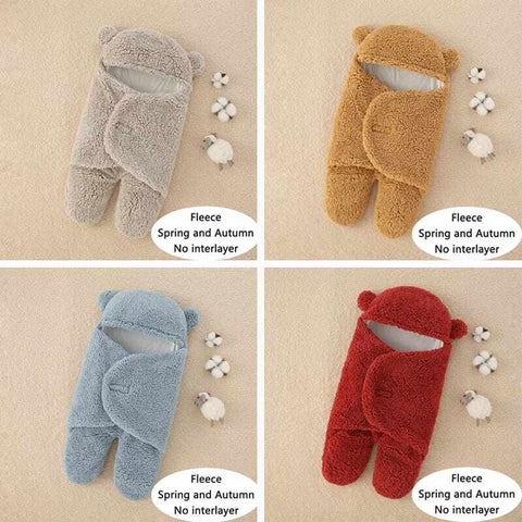 Winter furr swaddle