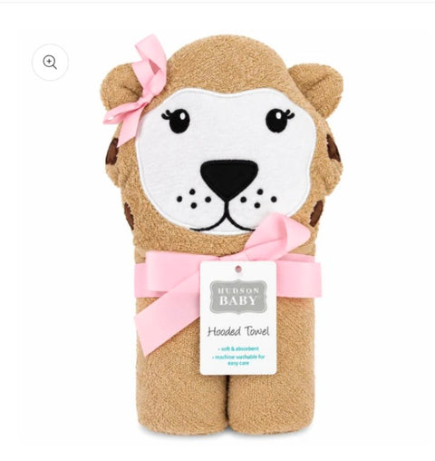 Lion bath towel