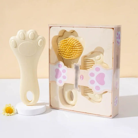 2 pcs hair brush set