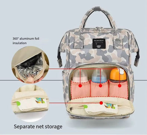 Abstract design bag pack