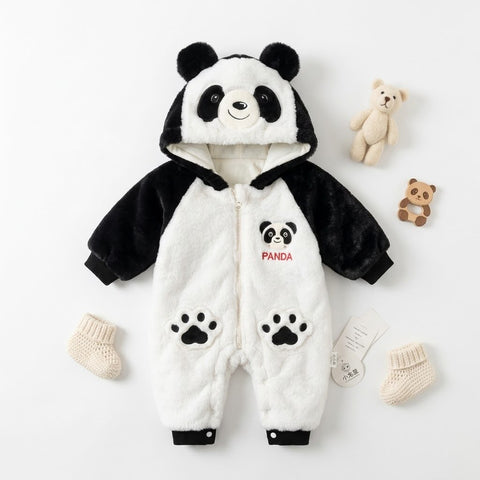 Duffel panda romper