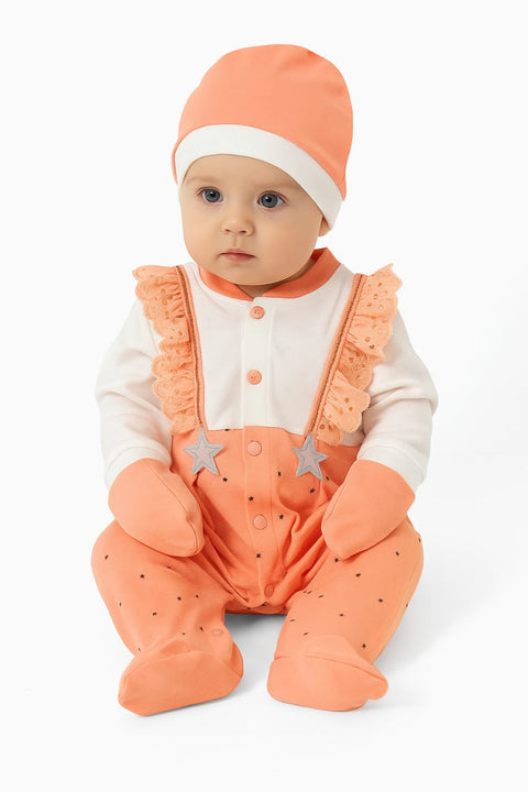 Cute little stars romper set