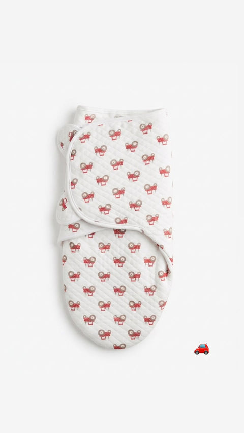 Baby's best buddy quilted swaddle