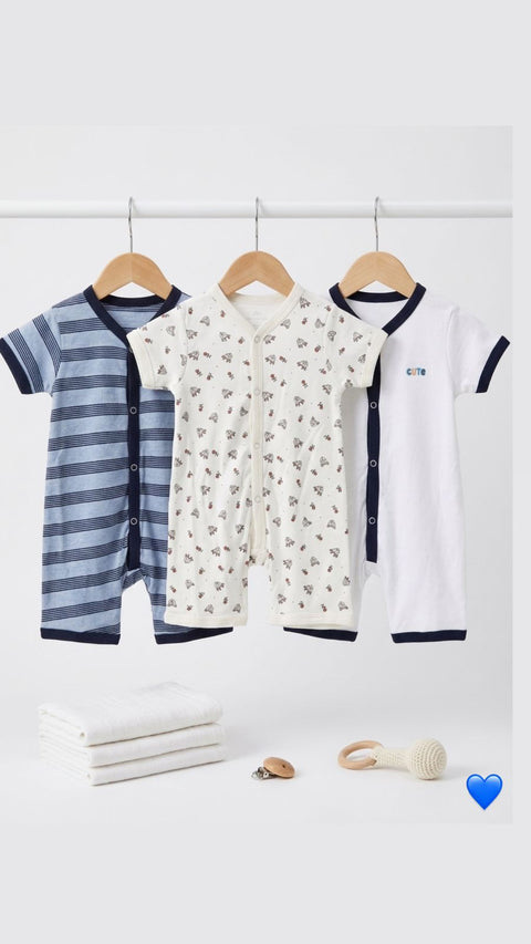 Pack of 3 half summer jumper