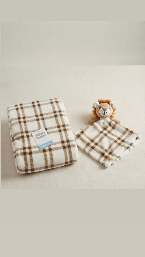 Baby simba blanket set