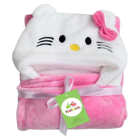 Hooded character blanket
