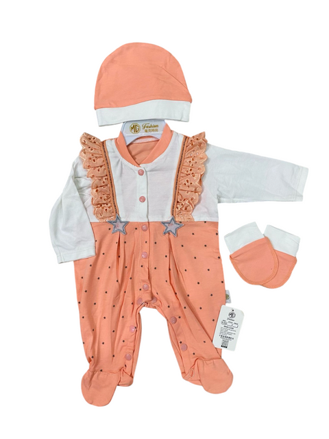 Cute little stars romper set