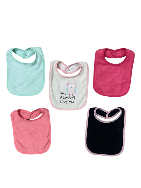 Pack of 5 towel bib