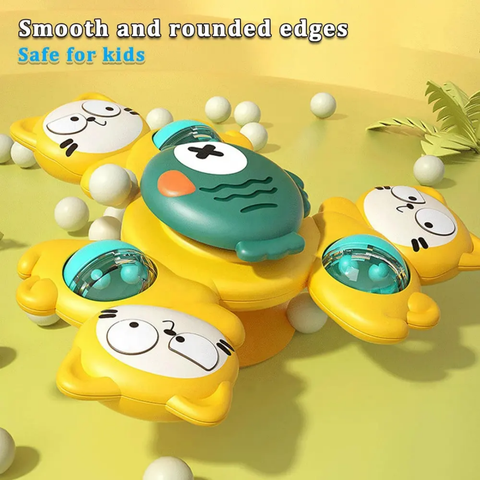 Baby rattle turntable set