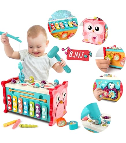 8 in 1 toddler activity toy