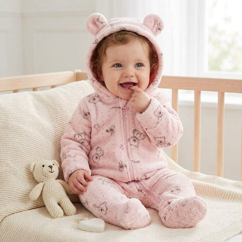 Plush beary jumper
