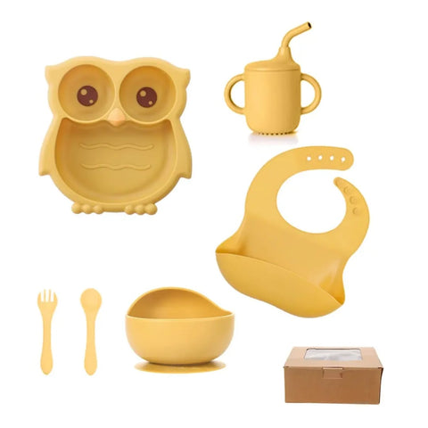 Owl silicon feeding set