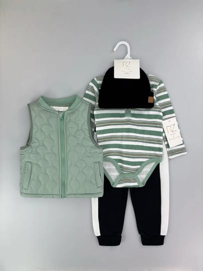 Dashing 4 pcs winter dress