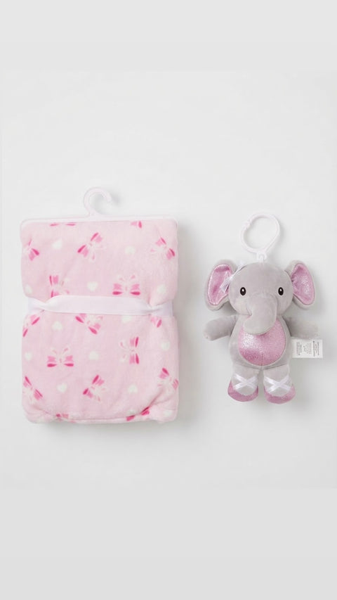 Rosy bows and Ellie cuddle set