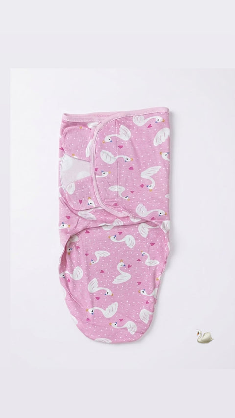 Golden swan baby swaddle