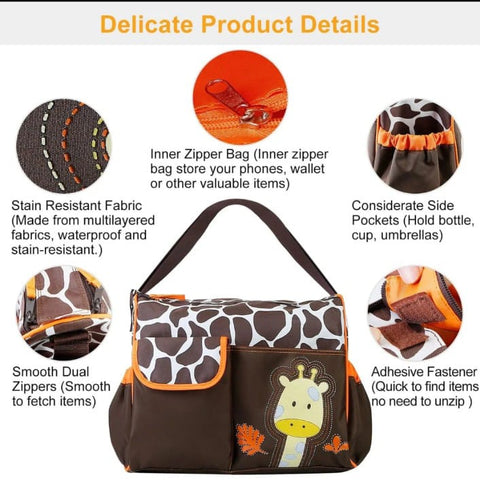 Giraffe diaper bag