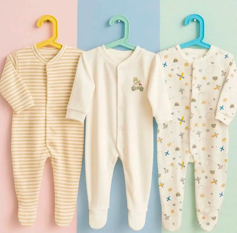 Pack of 3 rompers