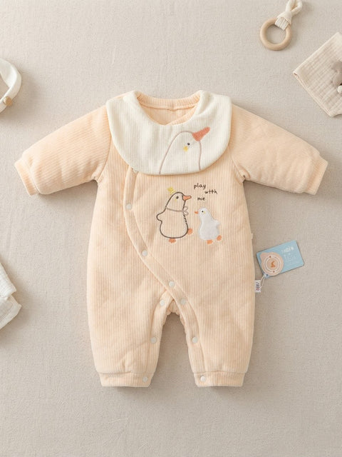 Playful duckling romper