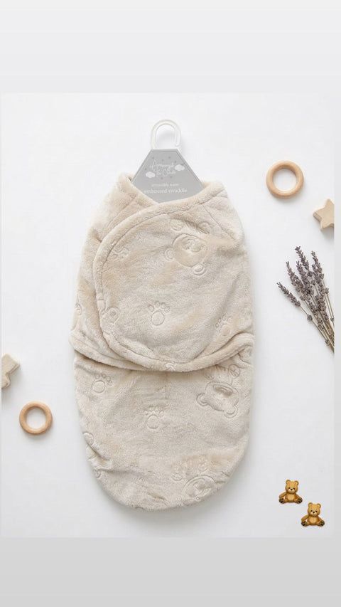 Cuddle baby fleece swaddle