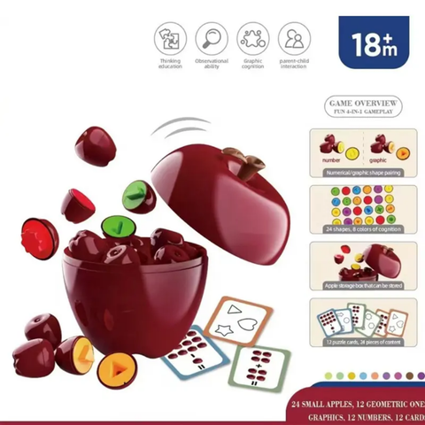 Apple puzzle pattern pairing