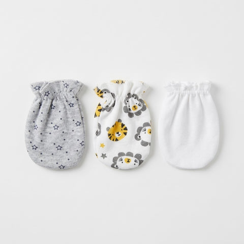 Pack of 3 mitten set