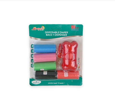 Disposable diaper bag