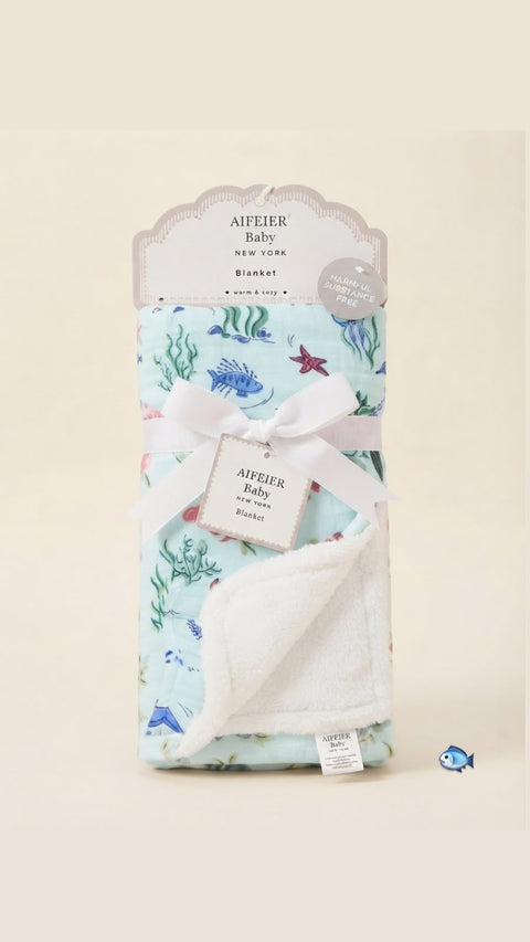Baby's ocean dream blanket