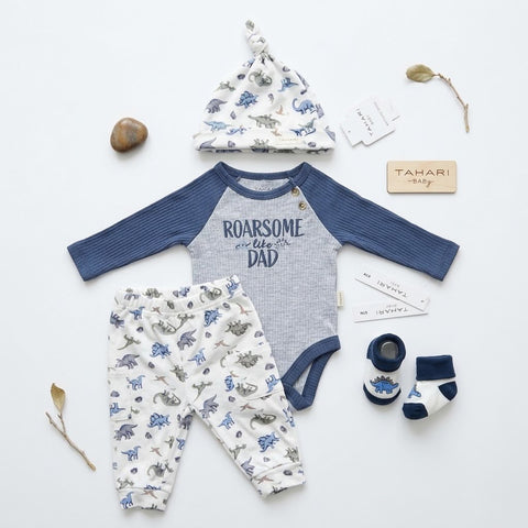 Roarsome like dad winter set