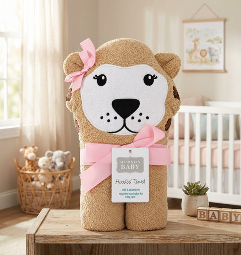 Lion bath towel