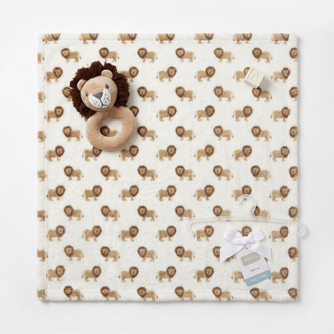Baby Simba blanket set