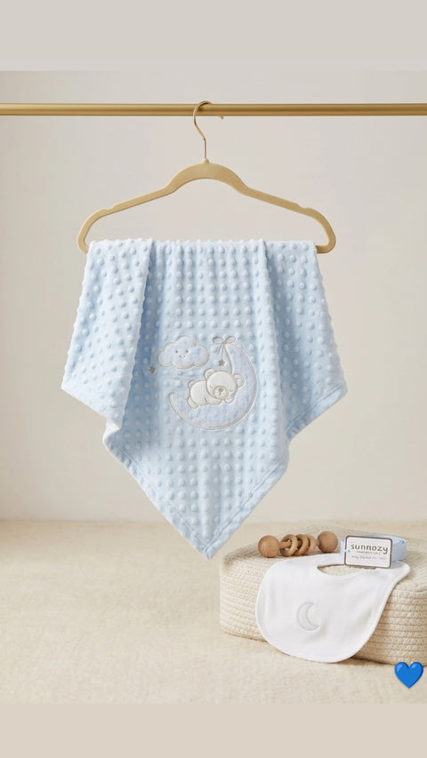 Baby's blue dream blanket