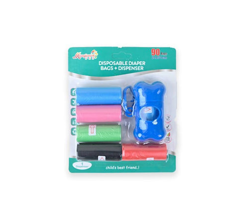 Disposable diaper bag