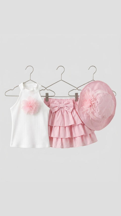 Net floral summer set