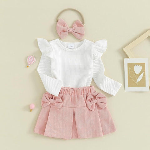 Little bow pink set