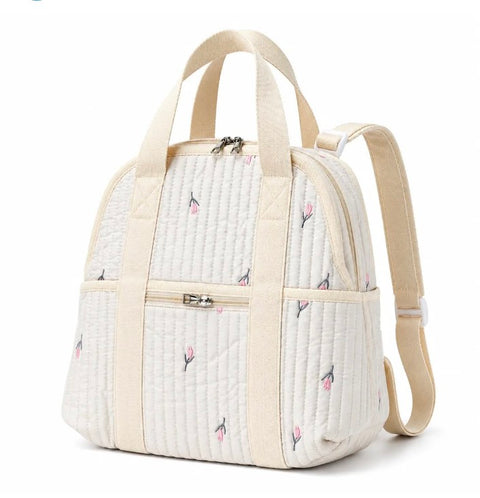 Premium quilted mother bag
