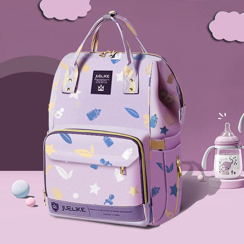 Jeulike purple bag pack
