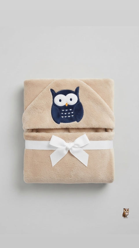 Sleepy baby fleece blanket