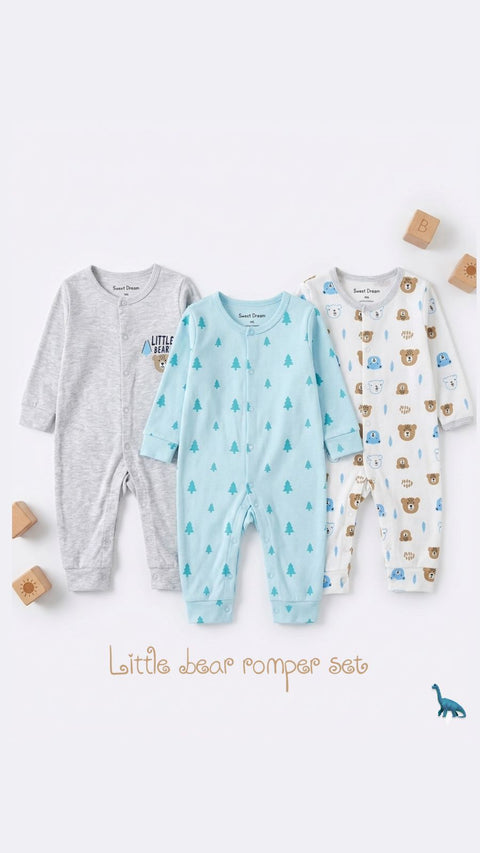 Litte bear romper set