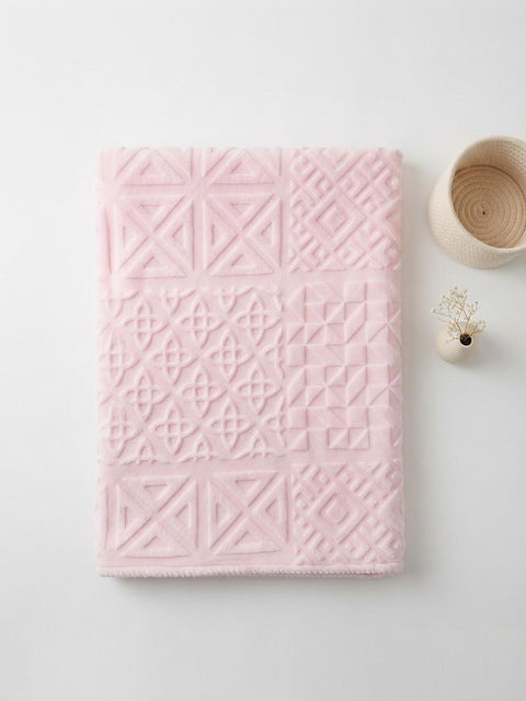 Rosewood blush blanket
