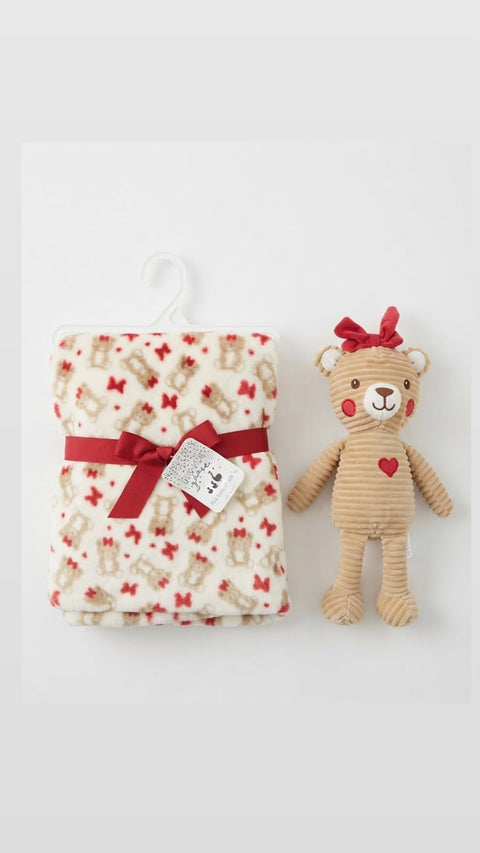 Sweetheart bear cuddle set