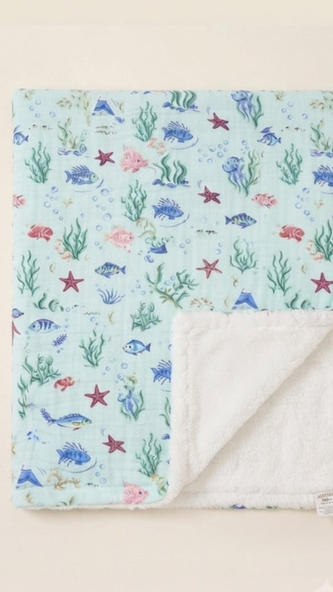 Baby's ocean dream blanket