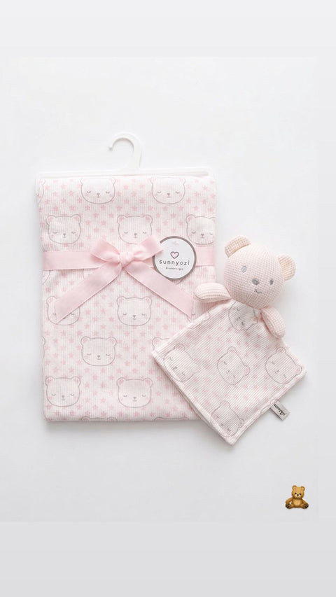 Snoozy baby blanket set