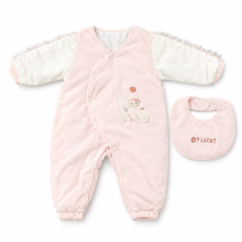Lucky girlie romper set