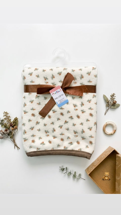 Toffee blossom blanket