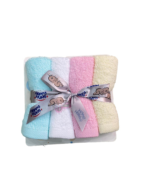 Pack of 4 wash clothes