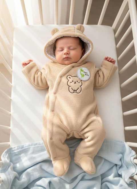 Beige bear winter jumper