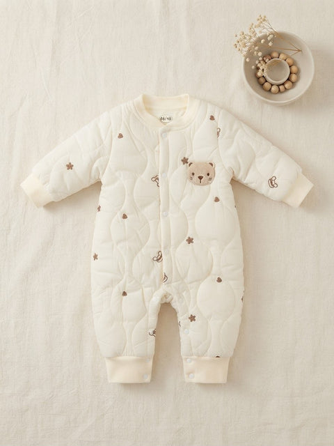 Butter-bear snuggle romper